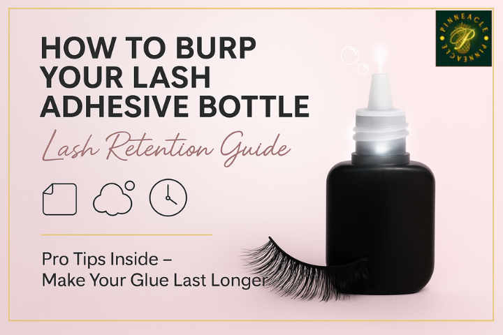 How to Burp Your Lash Adhesive Bottle | Lash Retention Guide