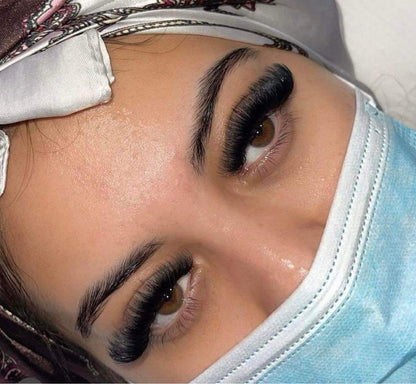 1200 Fans - 8 sizes 1 in box | Lengths: 11-18mm | Round Box | 7D