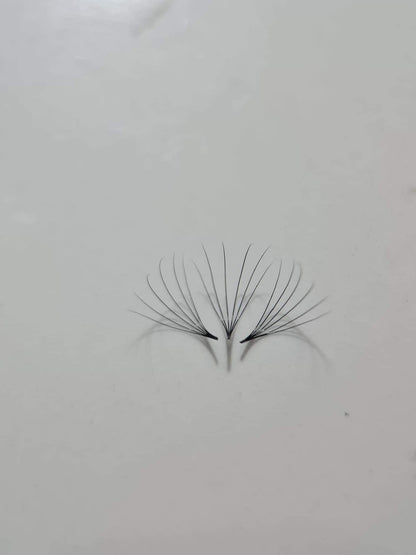 1200 Remade Volume Fans - 8 sizes 1 in box | Lengths: 10-17mm | Round Box | 7D