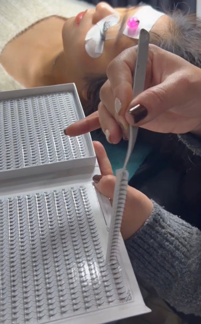 10D Promade Fans - XXL Box | Volume 1200 Fans | Premade volume fans for professional eyelash extension